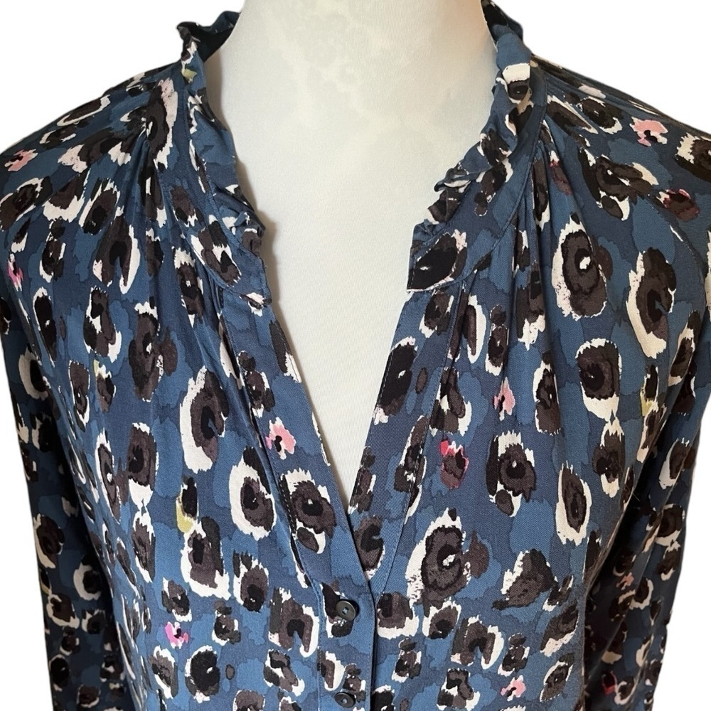 NIC + ZOE Leopard Blues Live In Top - Picture 4 of 9